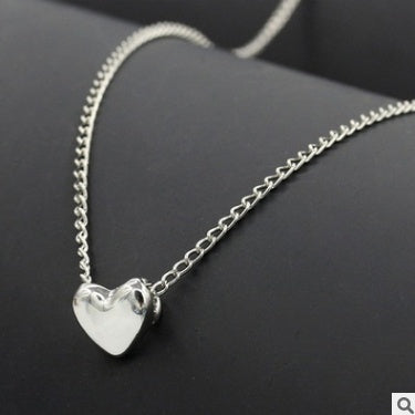 Korean necklace love pendant clavicle chain