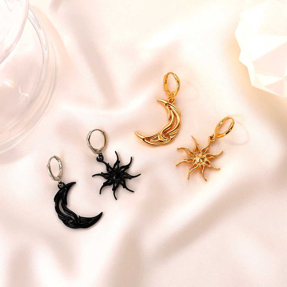 Simple Gold Plated Ear Studs