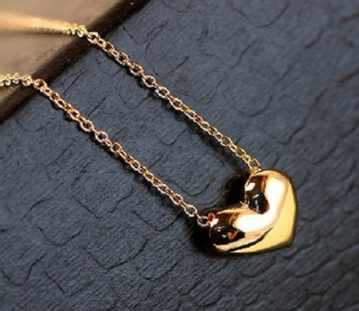 Korean necklace love pendant clavicle chain