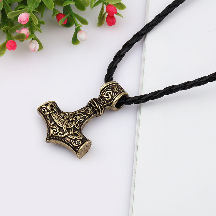 Stylish Stainless Steel Hammer Necklace