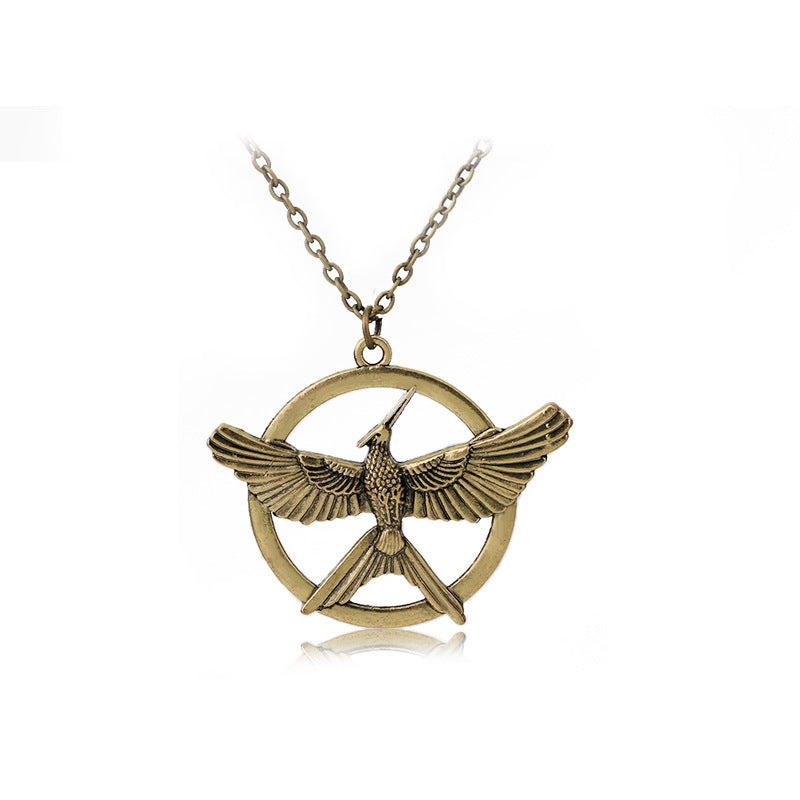 Mockingjay Animal Pendant Necklace