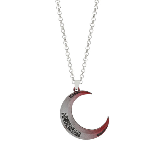 Stylish Moon Knight Pendant Necklace