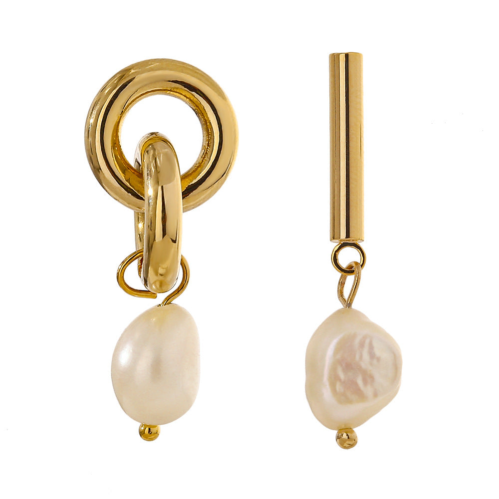 PEARL DROP EARRING 14k Gold Earrings