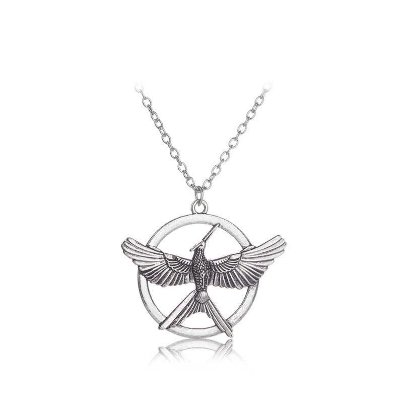 Mockingjay Animal Pendant Necklace