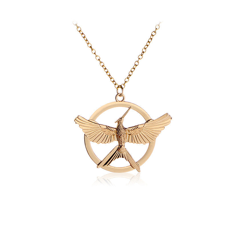 Mockingjay Animal Pendant Necklace